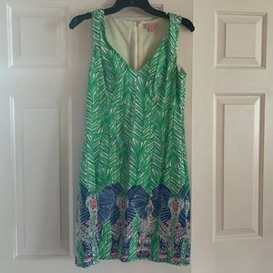 Lilly Pulitzer elephant shift dress